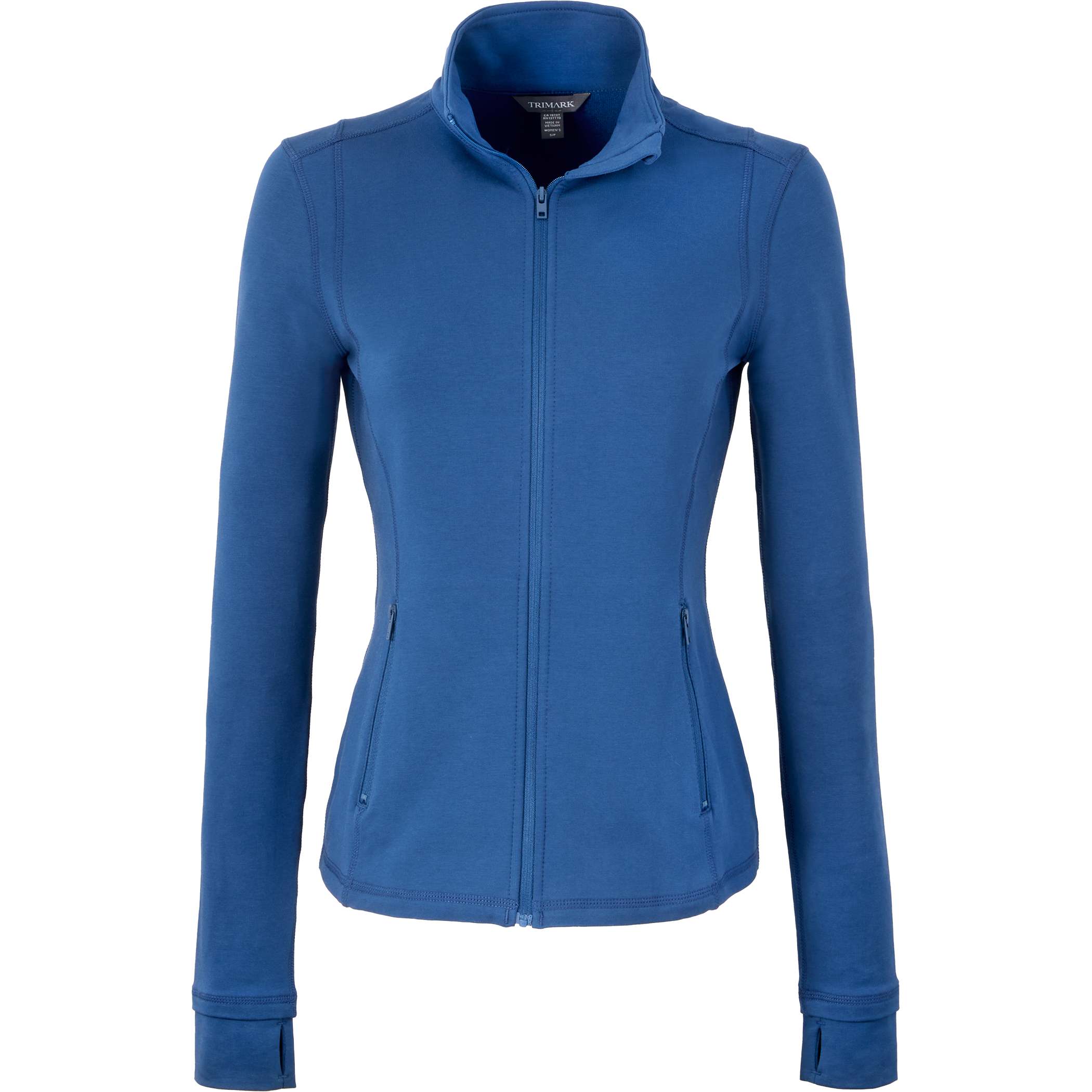 Picture of Women's LYON Eco Stretch Knit Full Zip Jacket with Thumb Holes