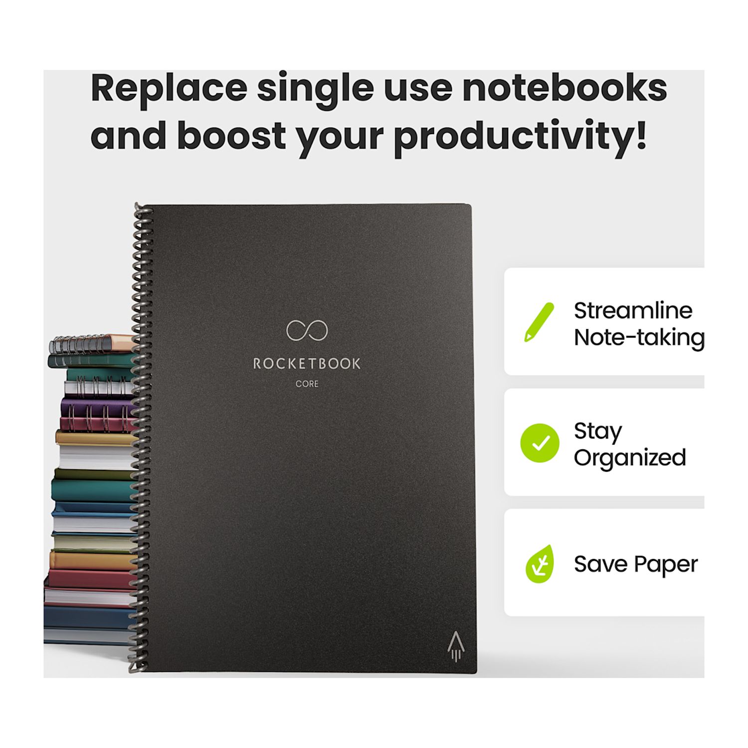 Picture of Rocketbook Core Executive Notebook Set