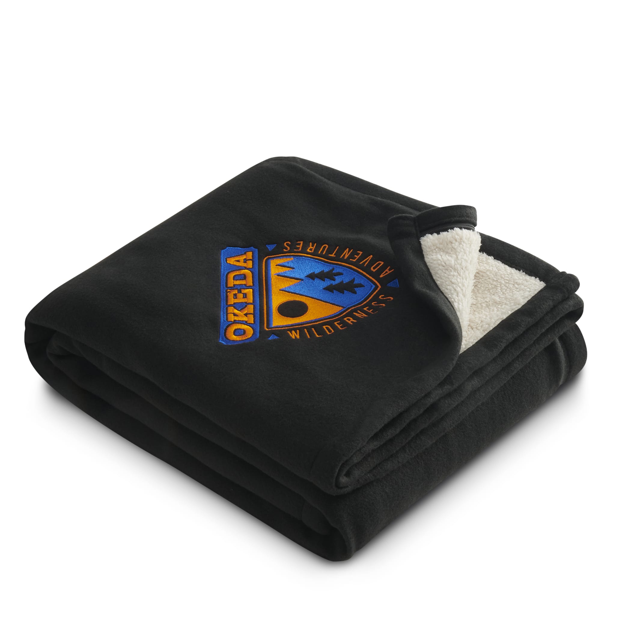 Picture of Fleece-Sherpa Blanket