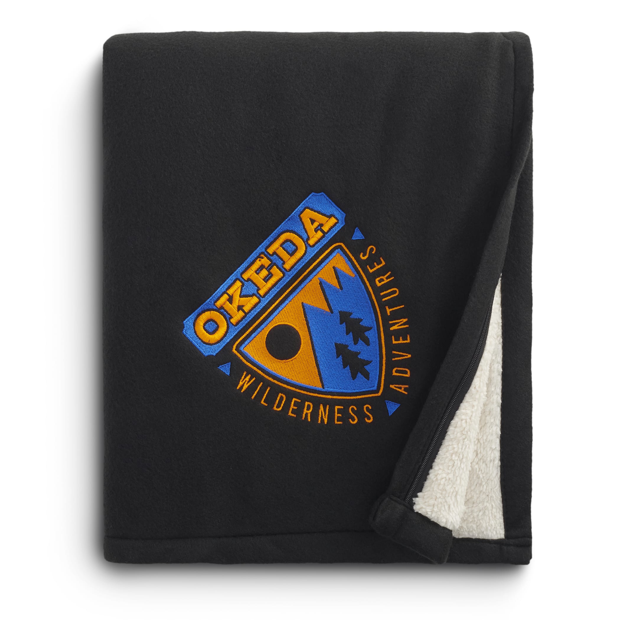 Picture of Fleece-Sherpa Blanket