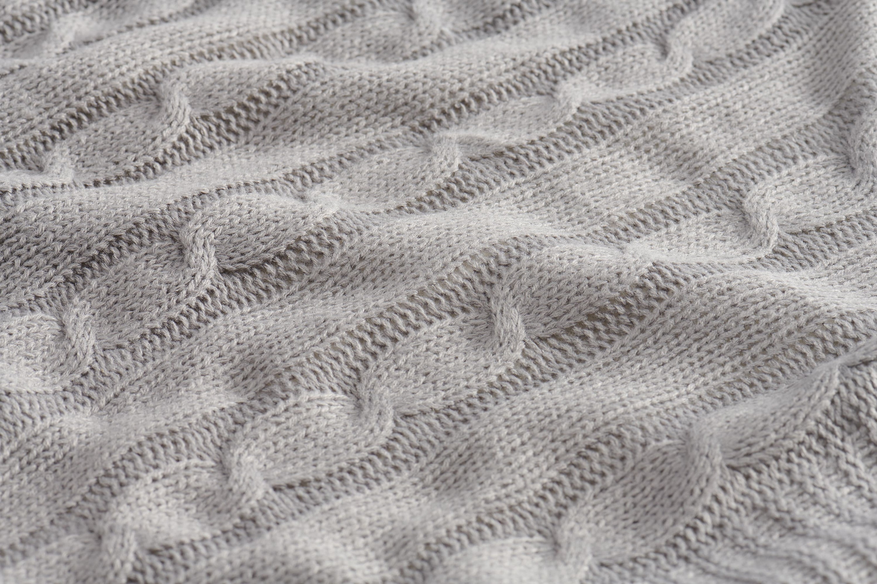 Picture of Field & Co.® Cable Knit Sherpa Blanket