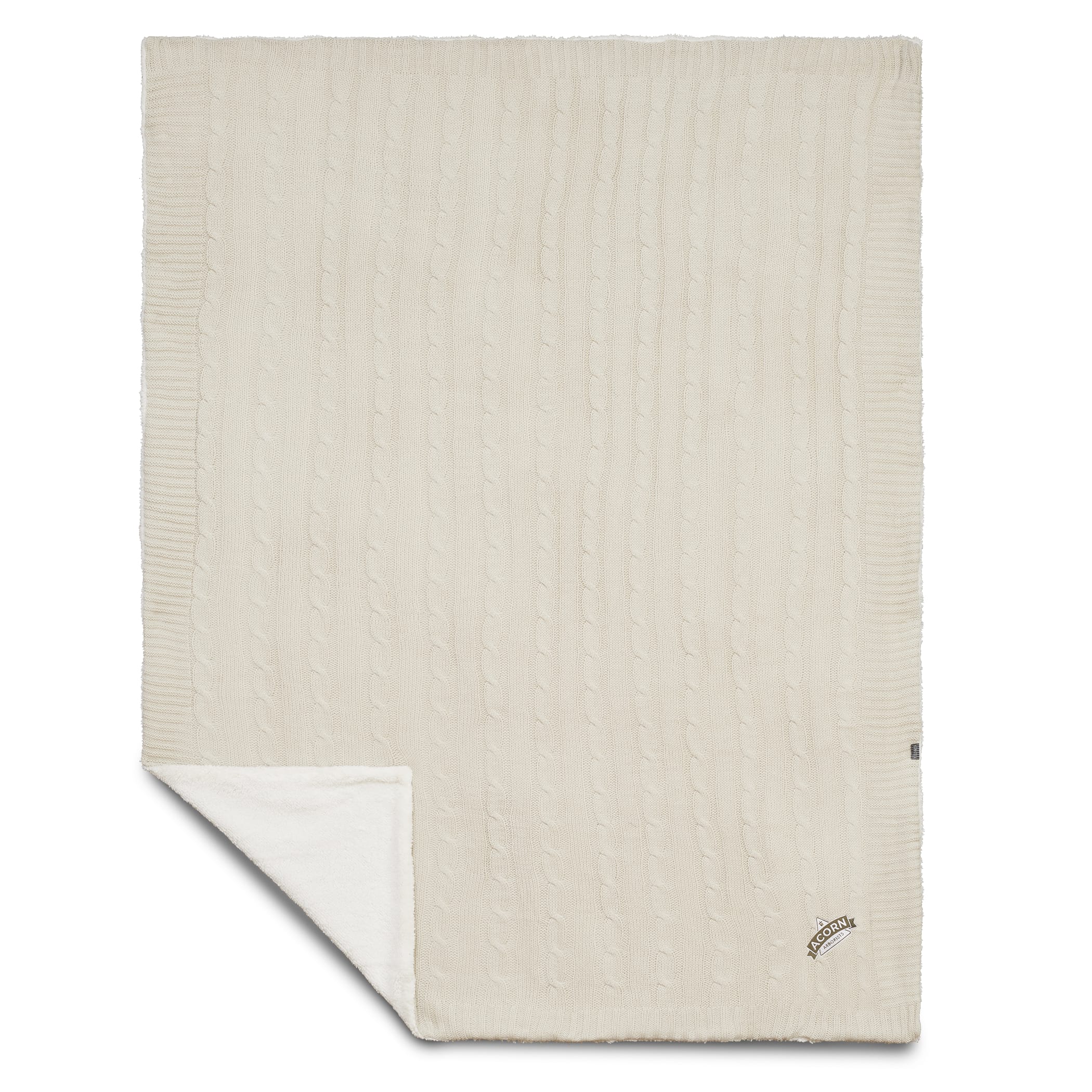 Picture of Field & Co.® Cable Knit Sherpa Blanket
