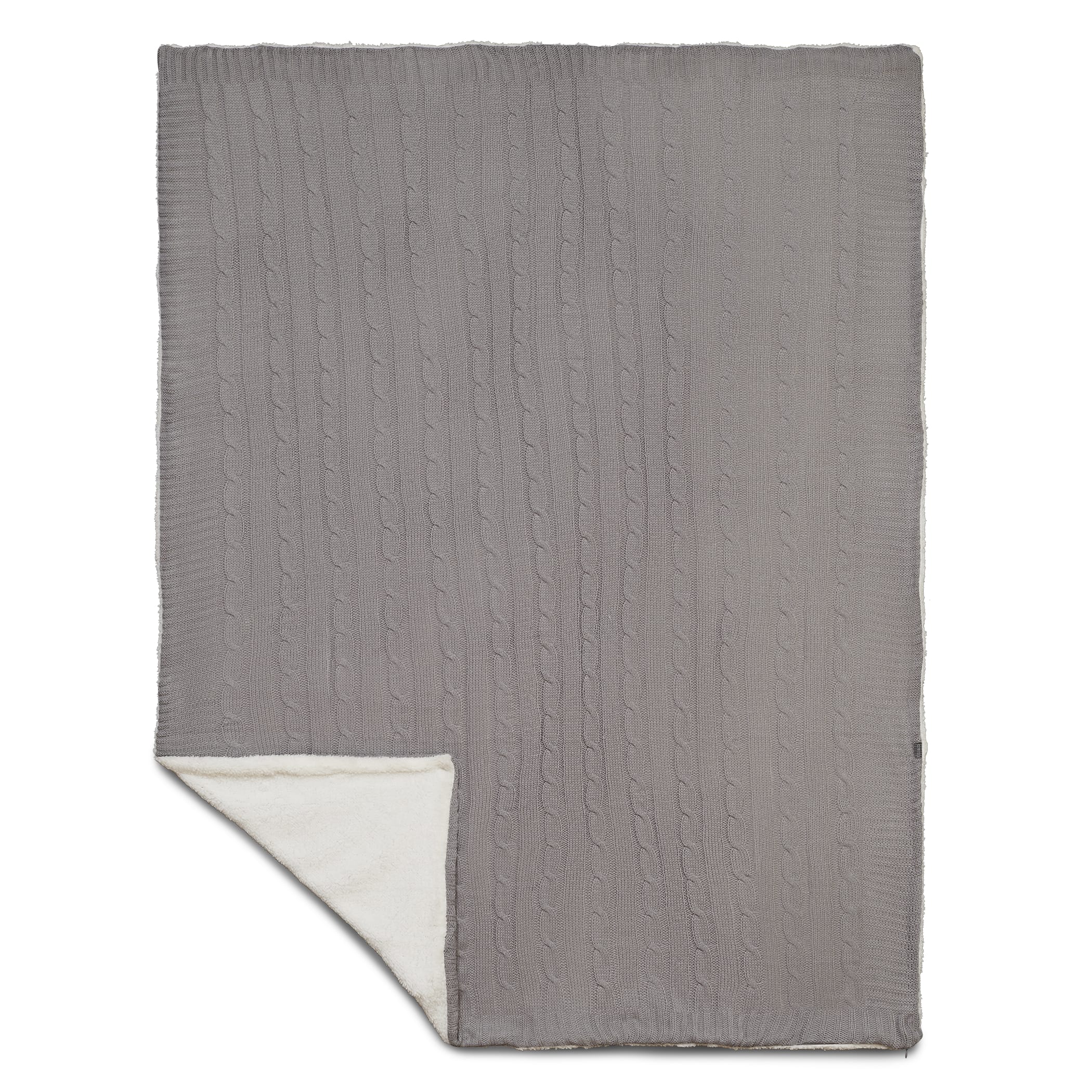 Picture of Field & Co.® Cable Knit Sherpa Blanket
