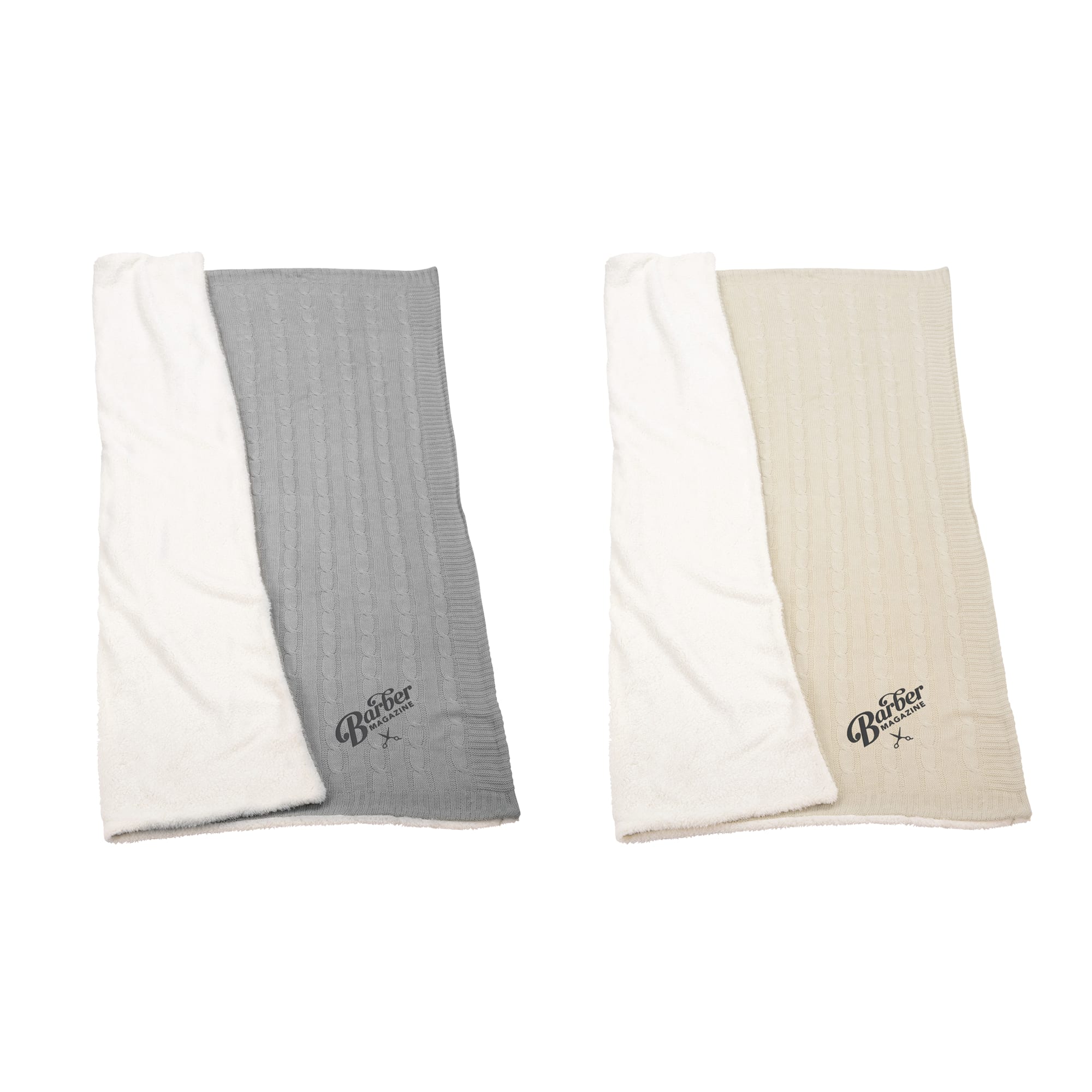 Picture of Field & Co.® Cable Knit Sherpa Blanket