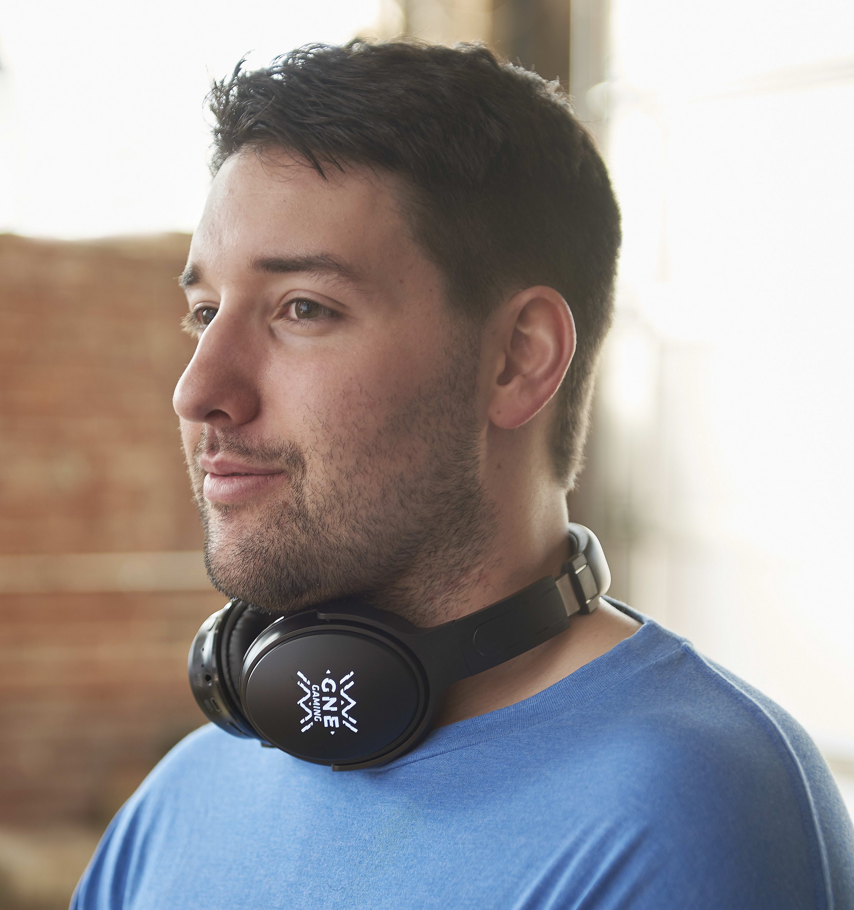 Picture of Light Up Logo Bluetooth Headphones