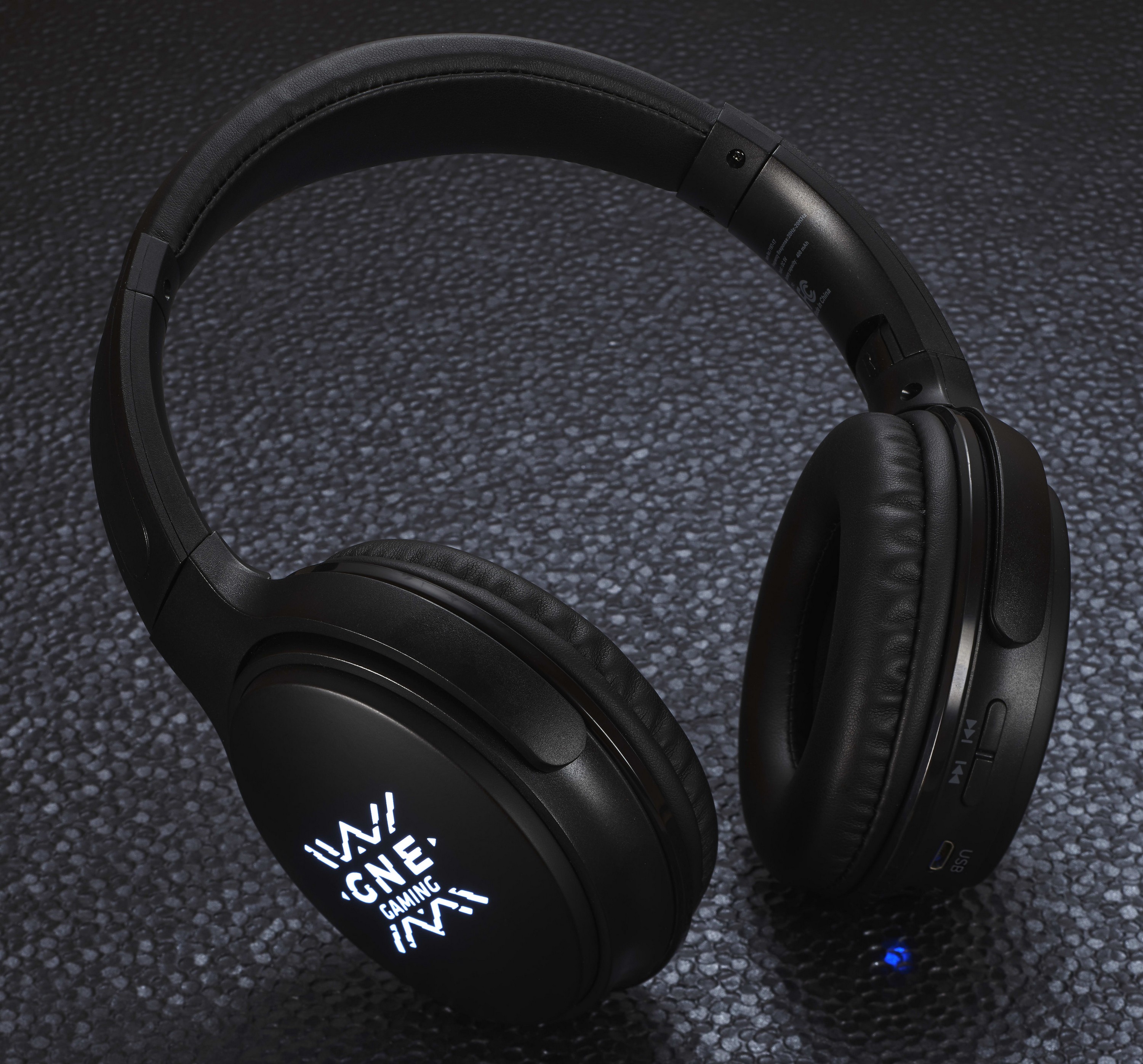 Picture of Light Up Logo Bluetooth Headphones