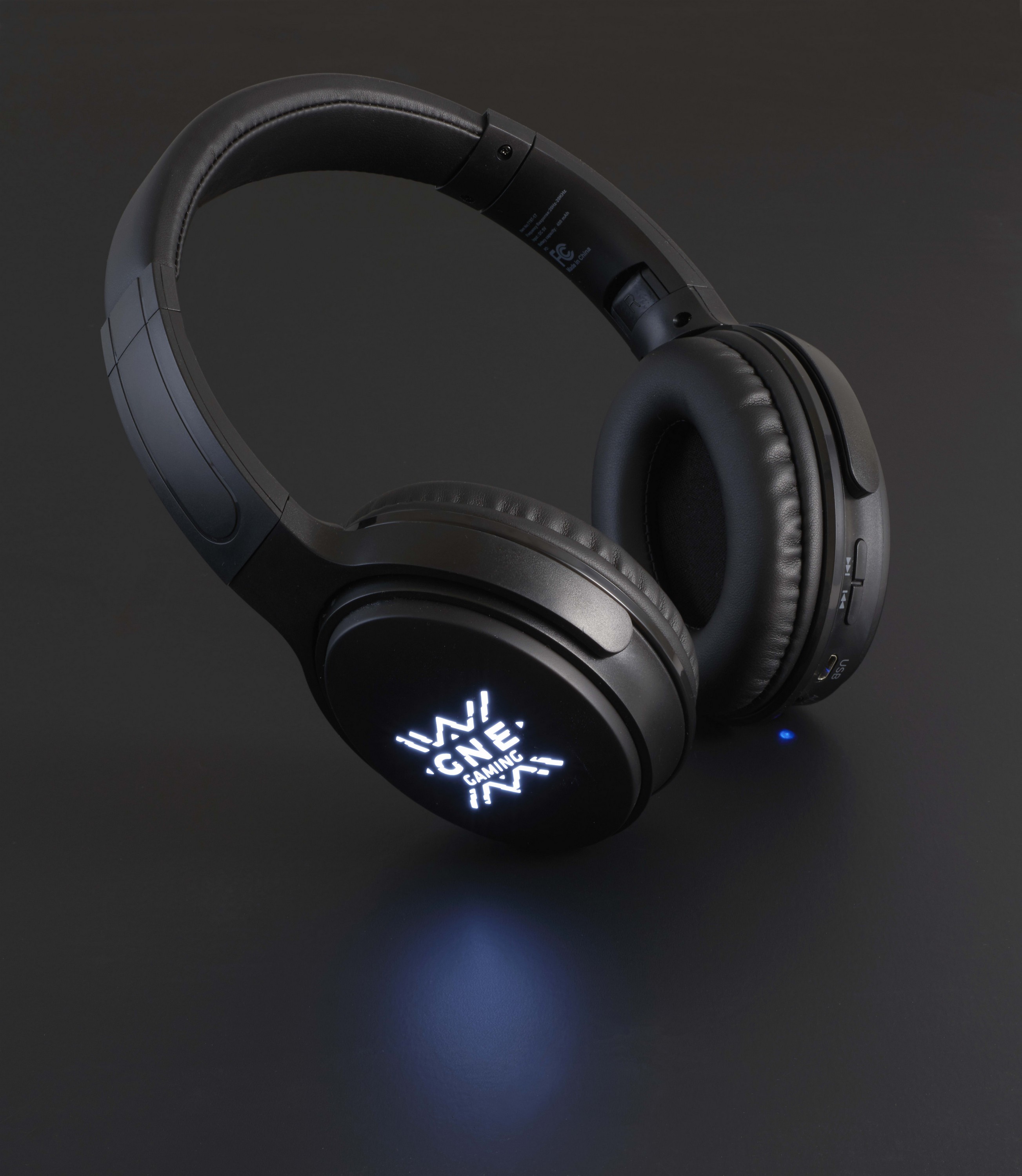 Picture of Light Up Logo Bluetooth Headphones