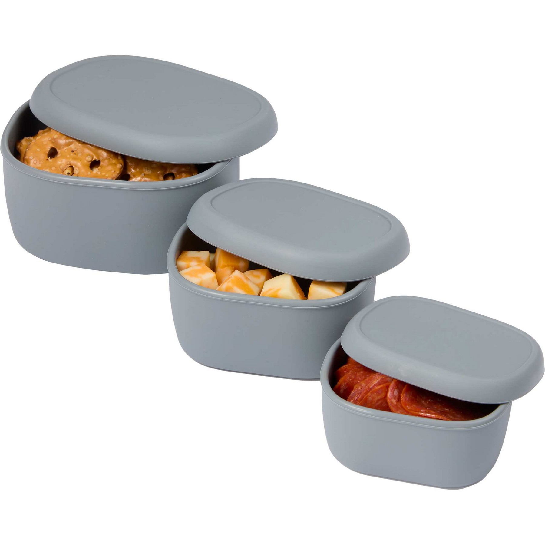 Picture of Zili Silicone Storage Containers, Set of 3 (7, 10, & 20 oz)