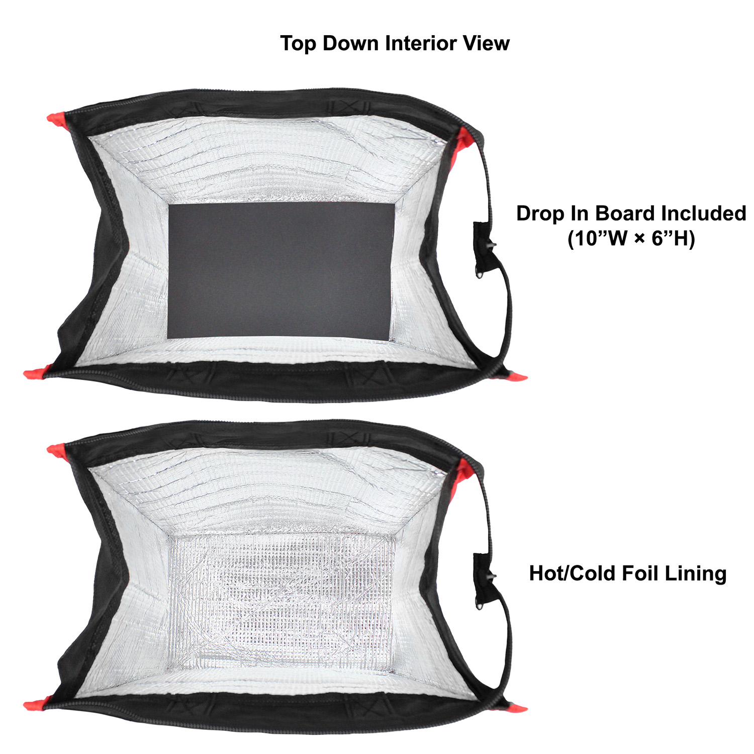 Picture of Insulated Lunch Tote w/ Zipper Closure