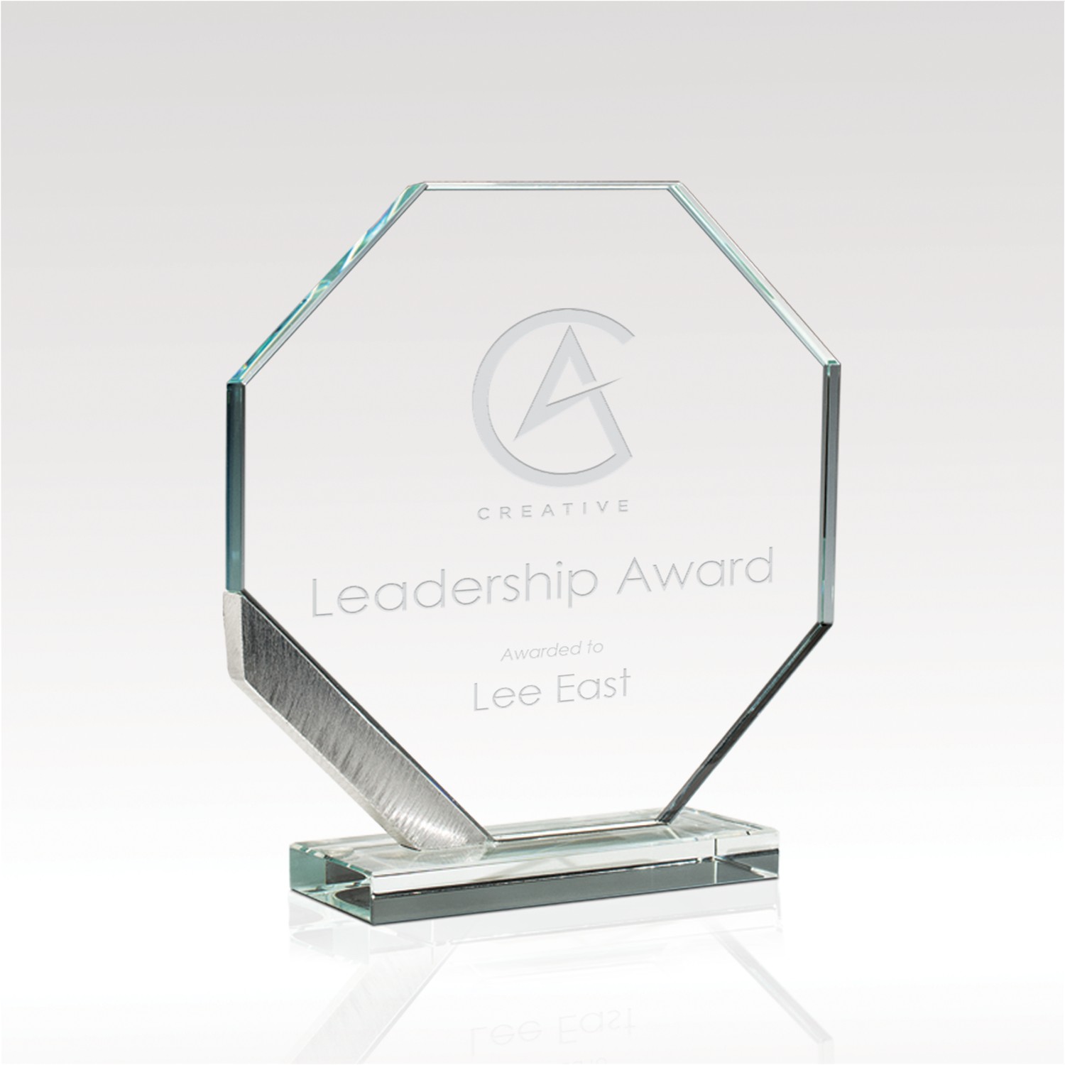 Picture of Crystal Octagon Award - Octennial