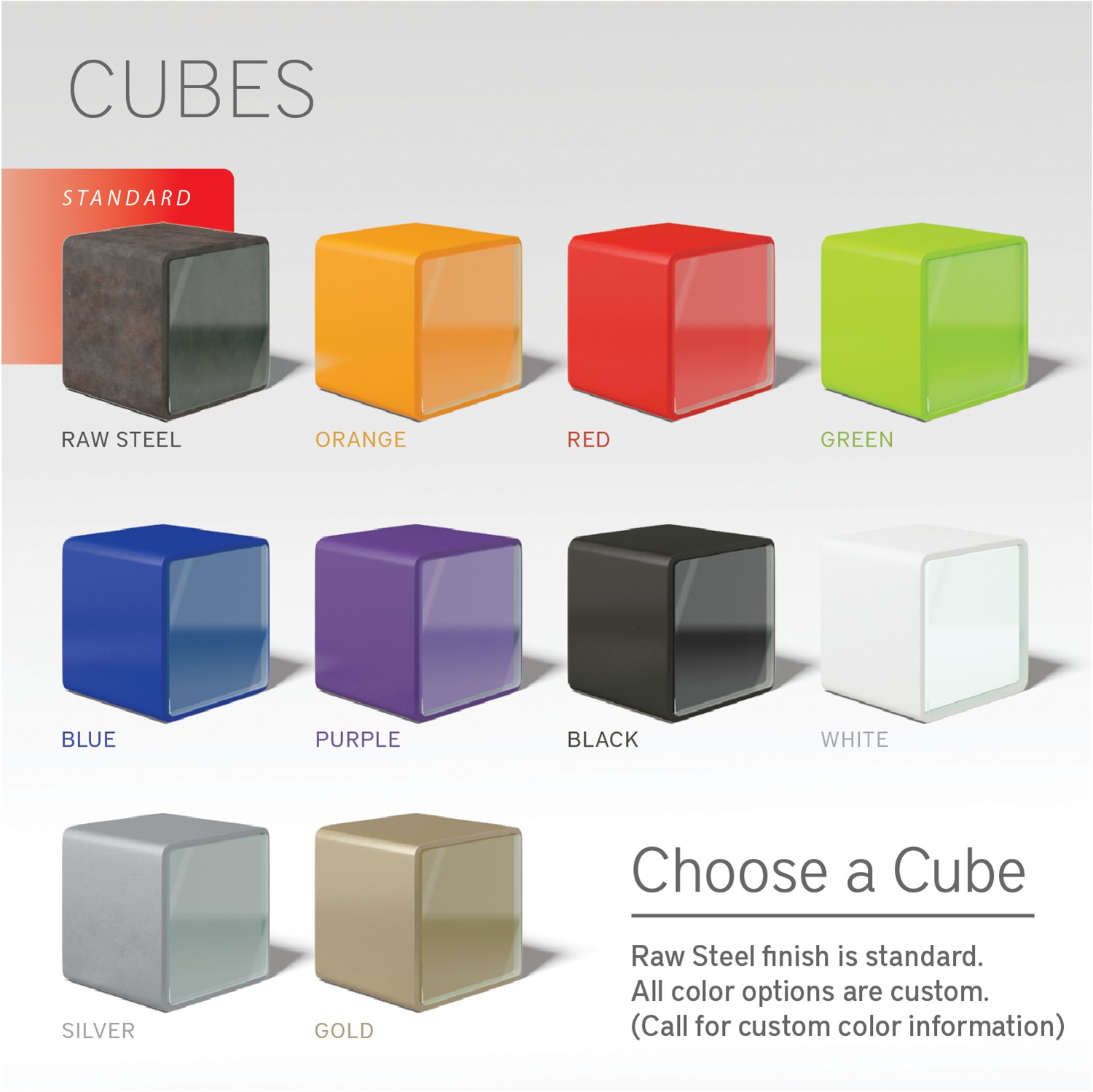 Picture of Custom Perpetual Award - Cubed 3"