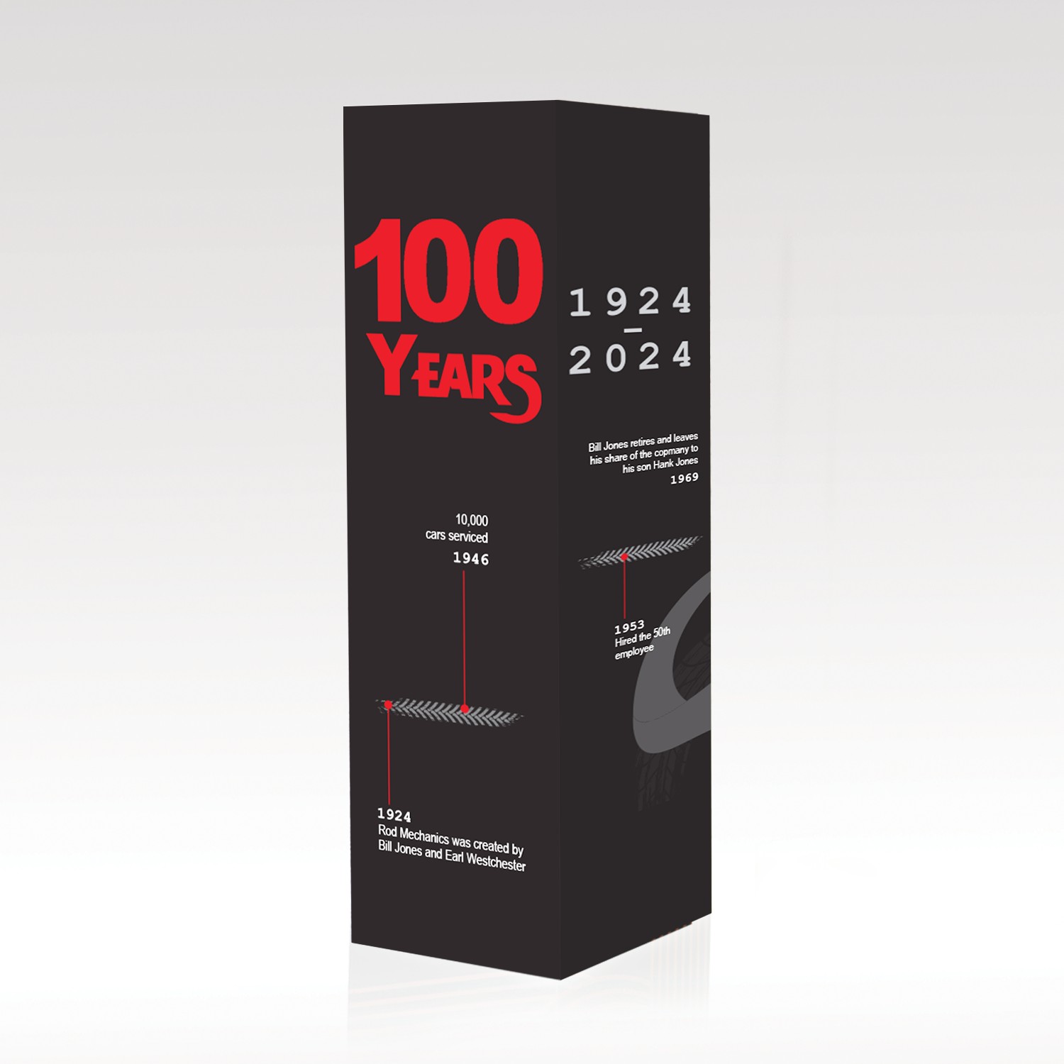 Picture of Elements 360 Black Award 9"