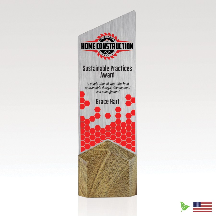 Picture of Wood & Aluminum Award - High Rise 11"