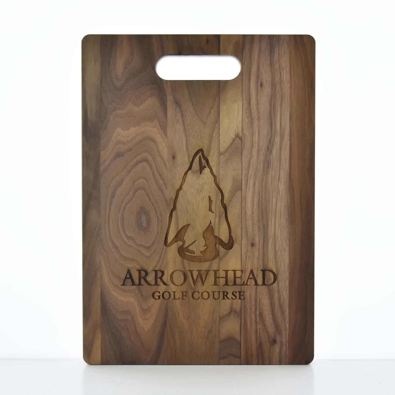 Picture of 14" Cutting Board Walnut Chef