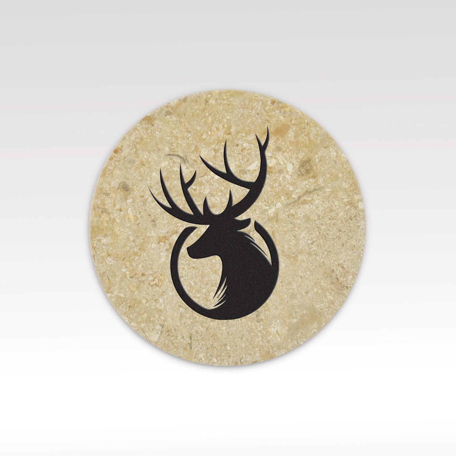 Picture of Cappuccino Stone Coaster - 3.5"
