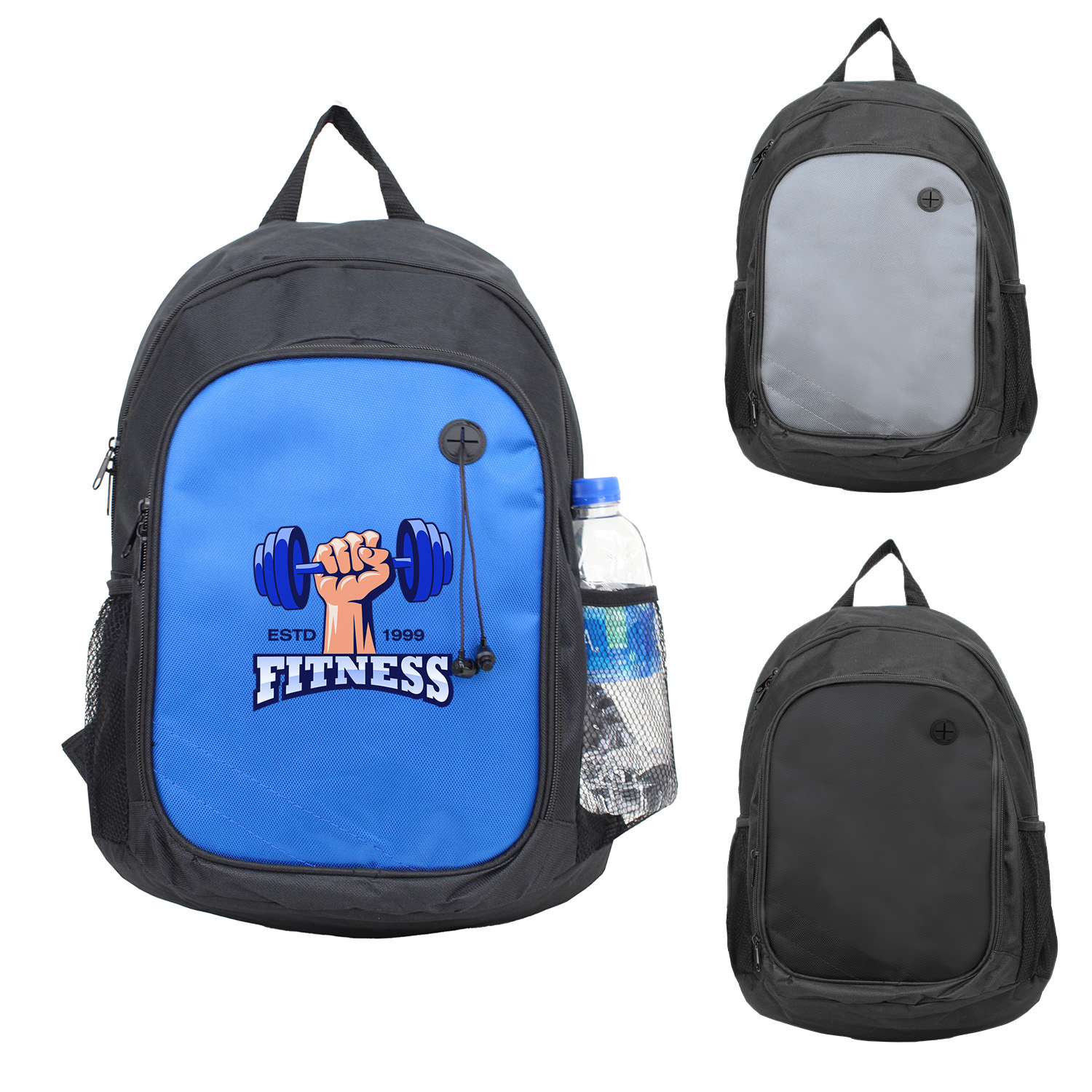 Picture of Computer Backpack w/ Metallic Doby Material