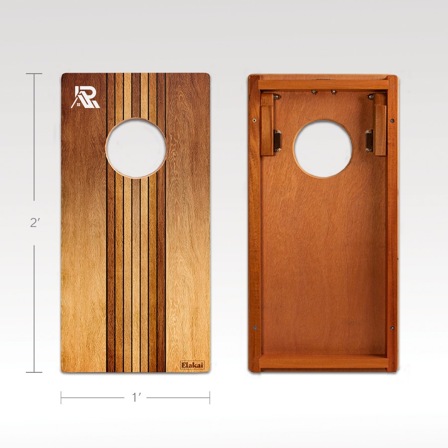 Picture of Travel Cornhole - 12"x24" Mahogany