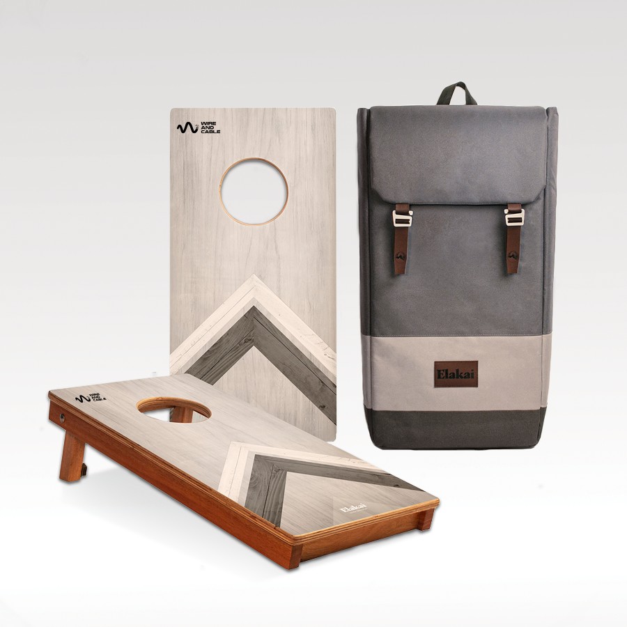 Picture of Travel Cornhole - 12"x24" Mahogany