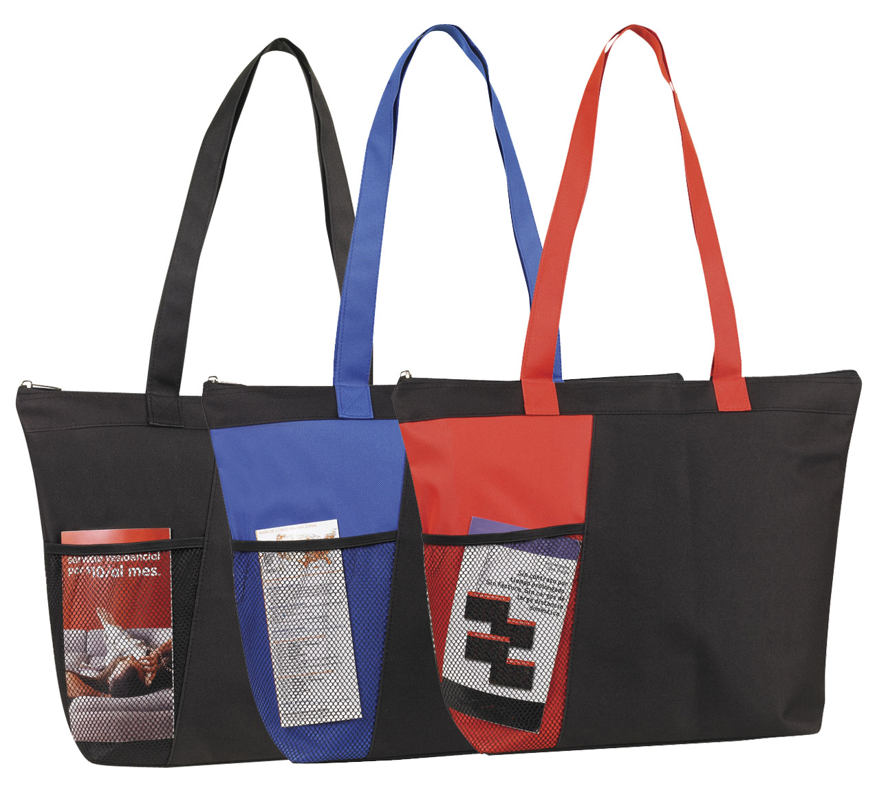 Picture of Zipper Bottle Tote Bag
