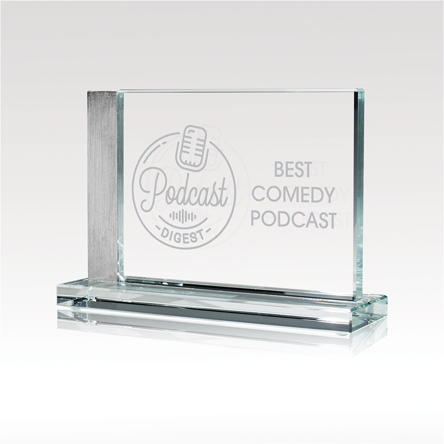 Picture of Metal Accented Award - Emphasize