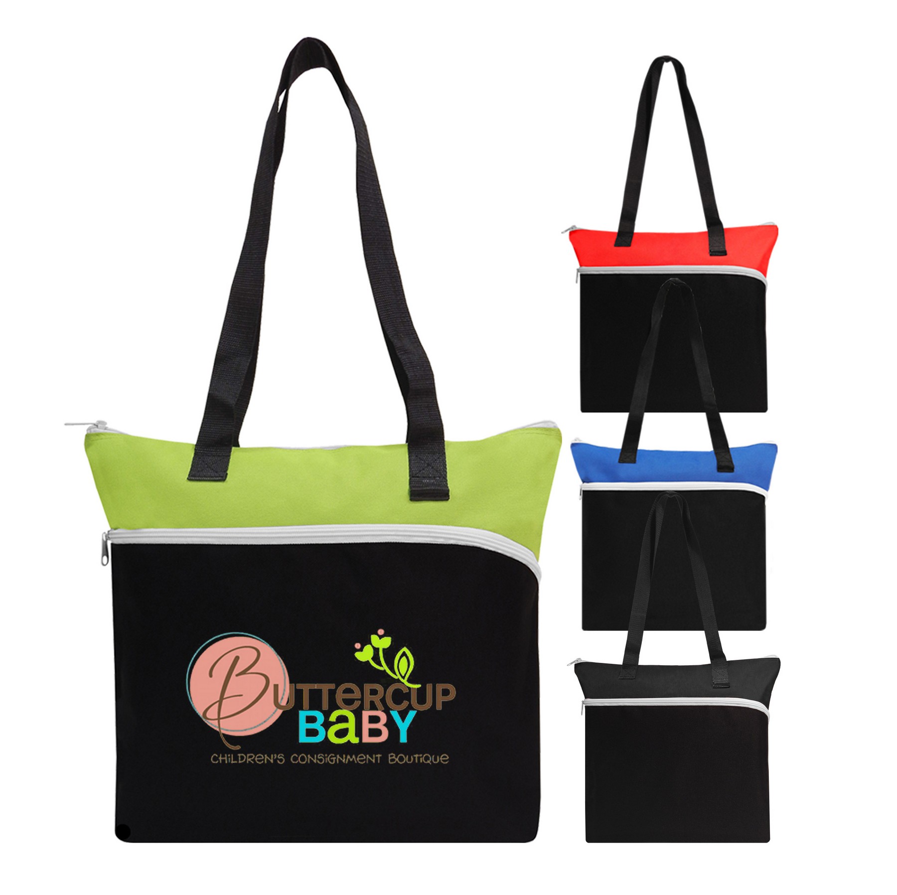 Picture of Large Front Zipper Tote