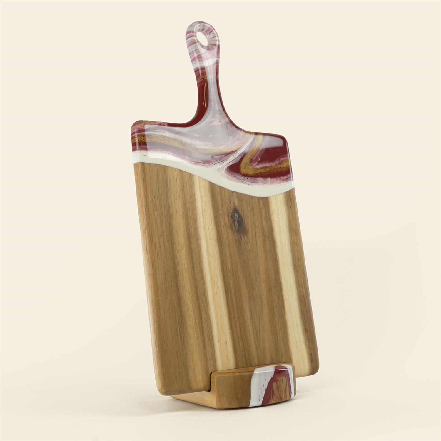 Picture of Rectangle Acacia Board w/ Handle 16"