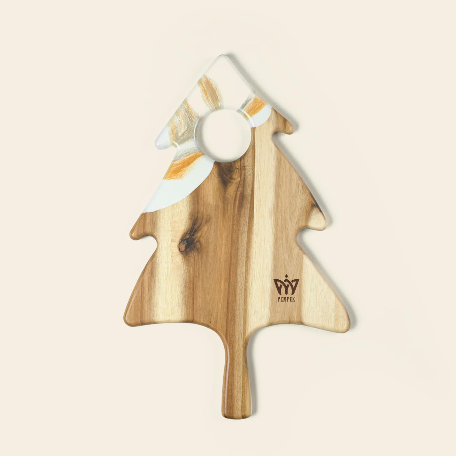 Picture of Christmas Tree Presentation Board 17" - White