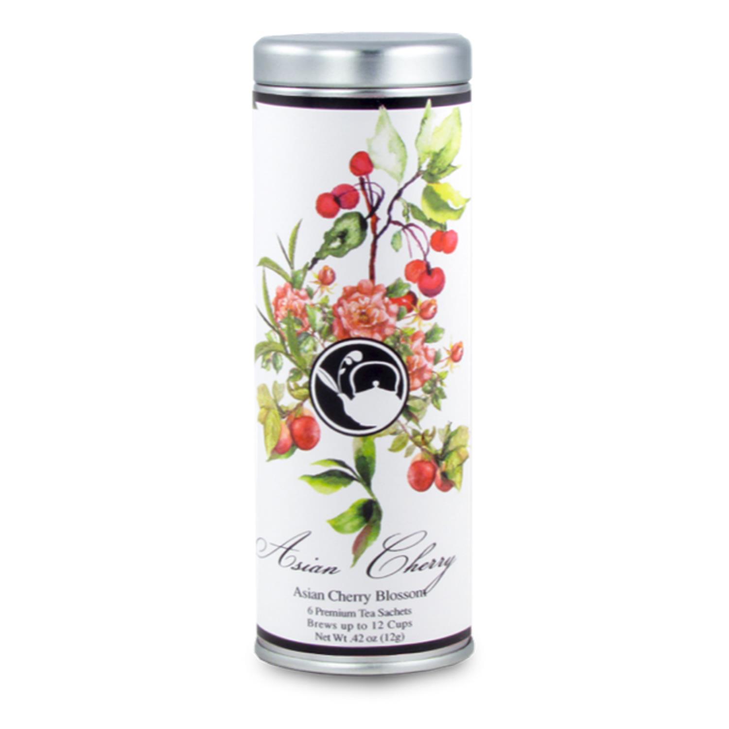 Picture of Tea Can Asian Cherry Blossom- Small