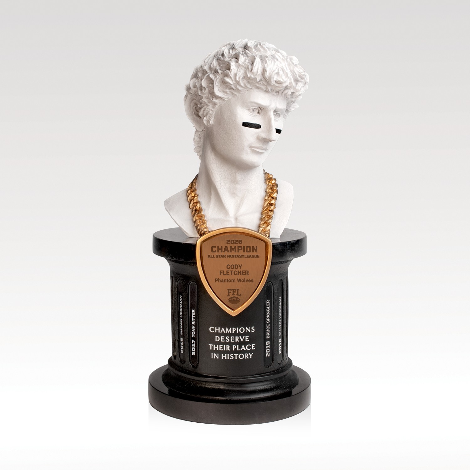 Picture of Statue of David Perpetual Award