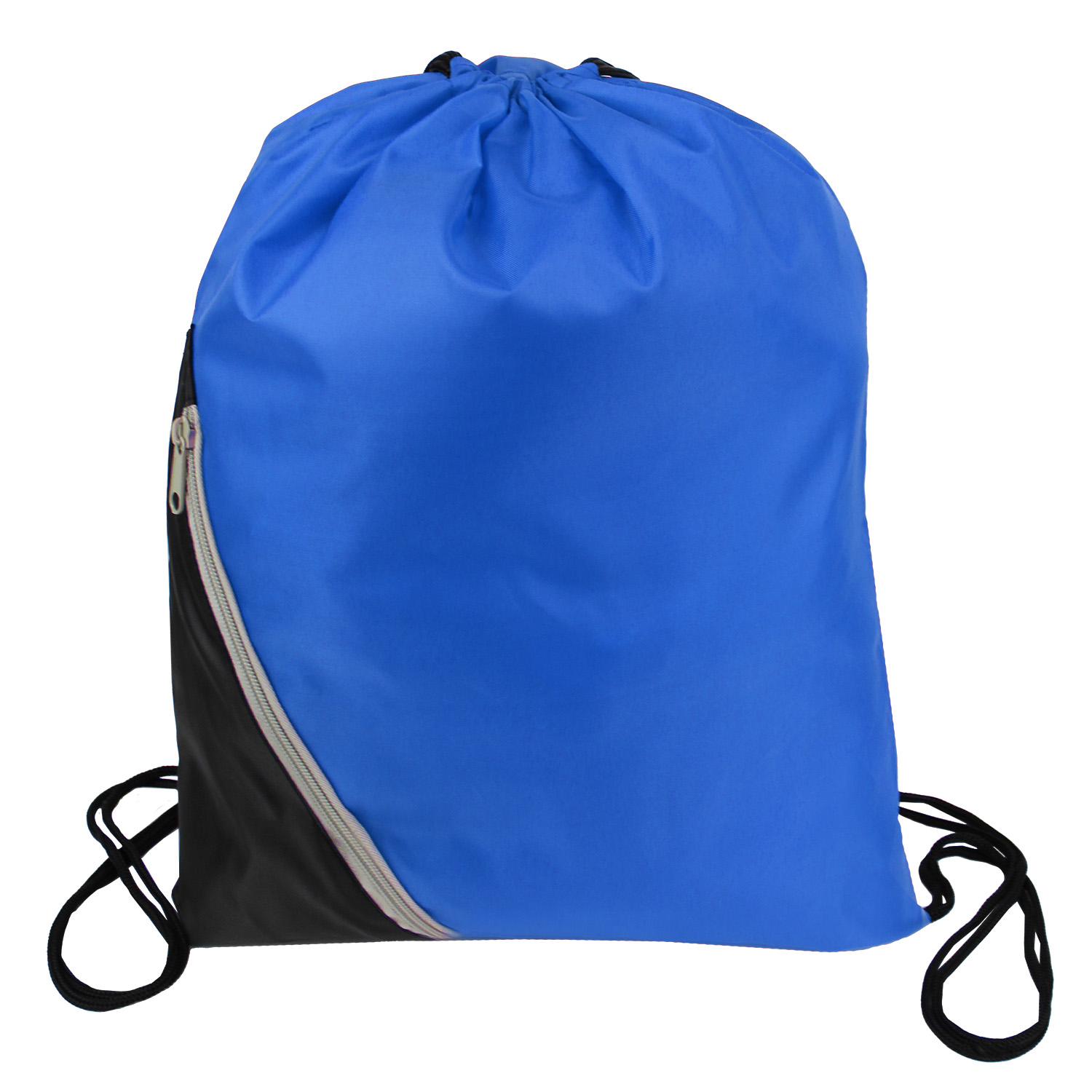 Picture of Zipper Pocket Drawstring Backpack