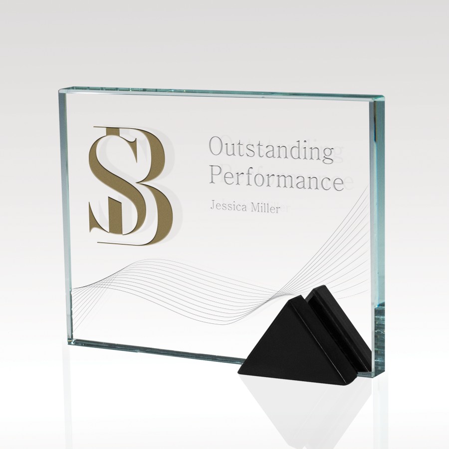 Picture of Rectangular Glass Award - Atropos