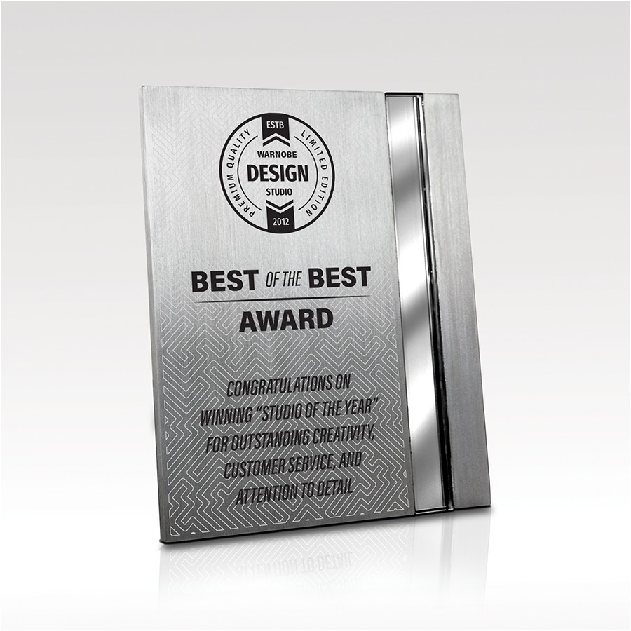 Picture of Aluminum Plaque 8x10 Brighton