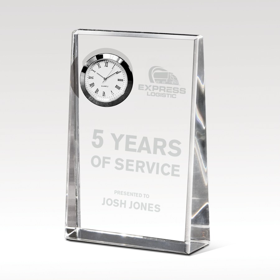 Picture of Crystal Timepiece Award - Twilight