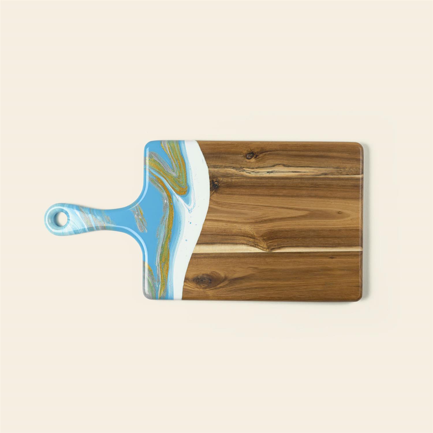 Picture of Rectangle Acacia Board w/ Handle 16"