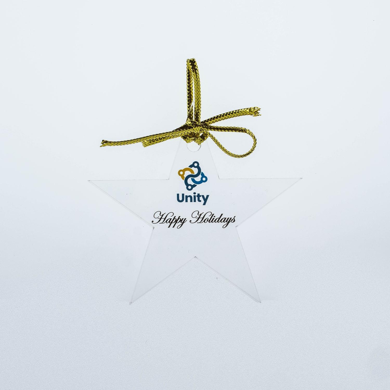 Picture of Star Acrylic Holiday Ornament