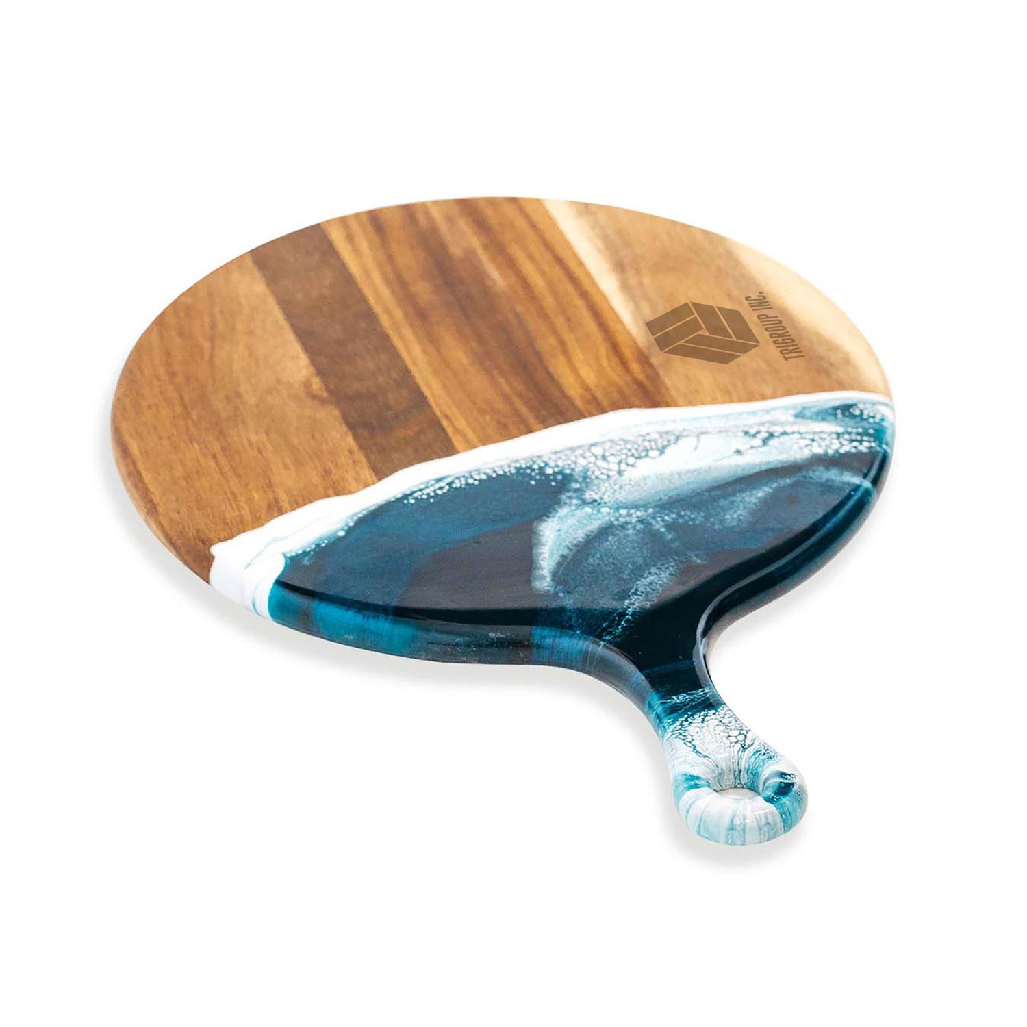Picture of Round Paddle Acacia Cheese Board