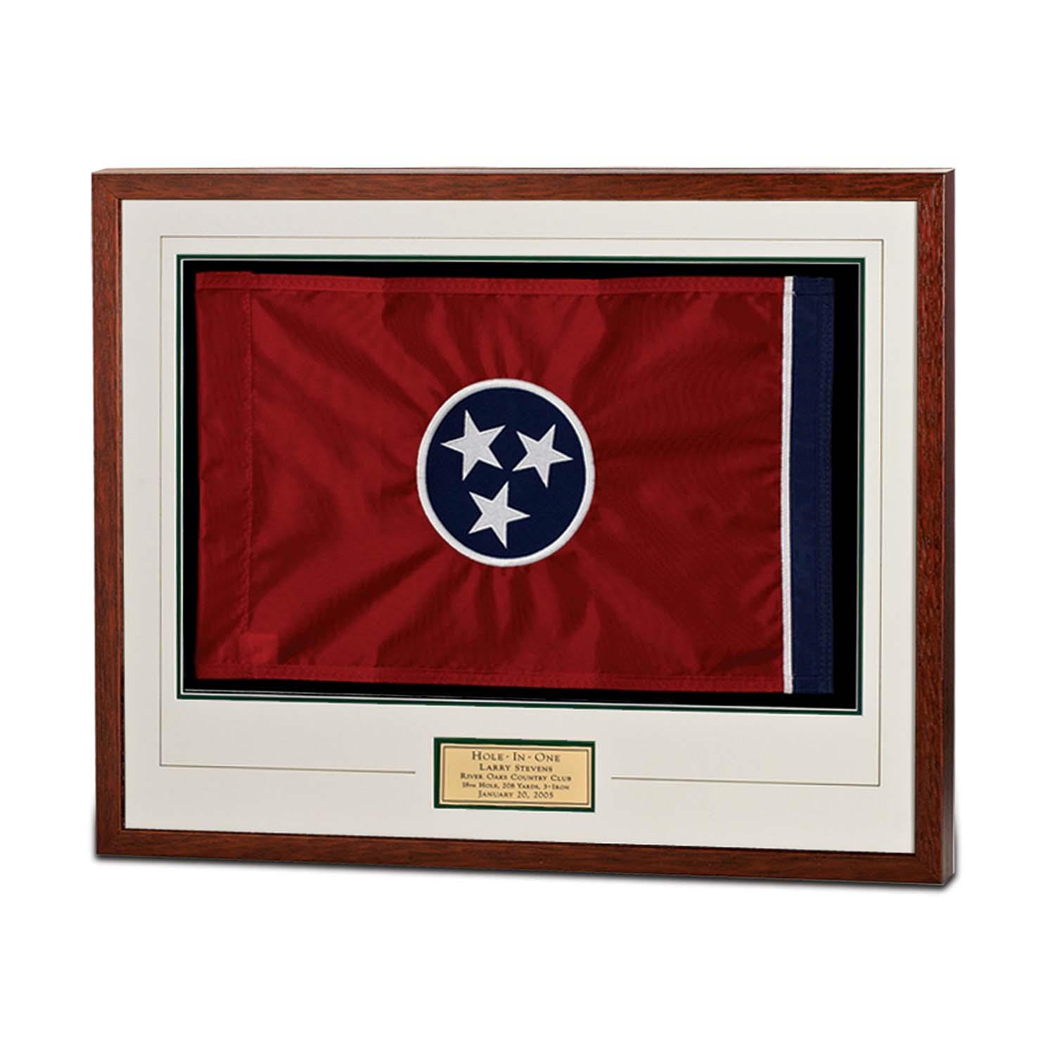 Picture of Framed Golf Flag - Hole in One
