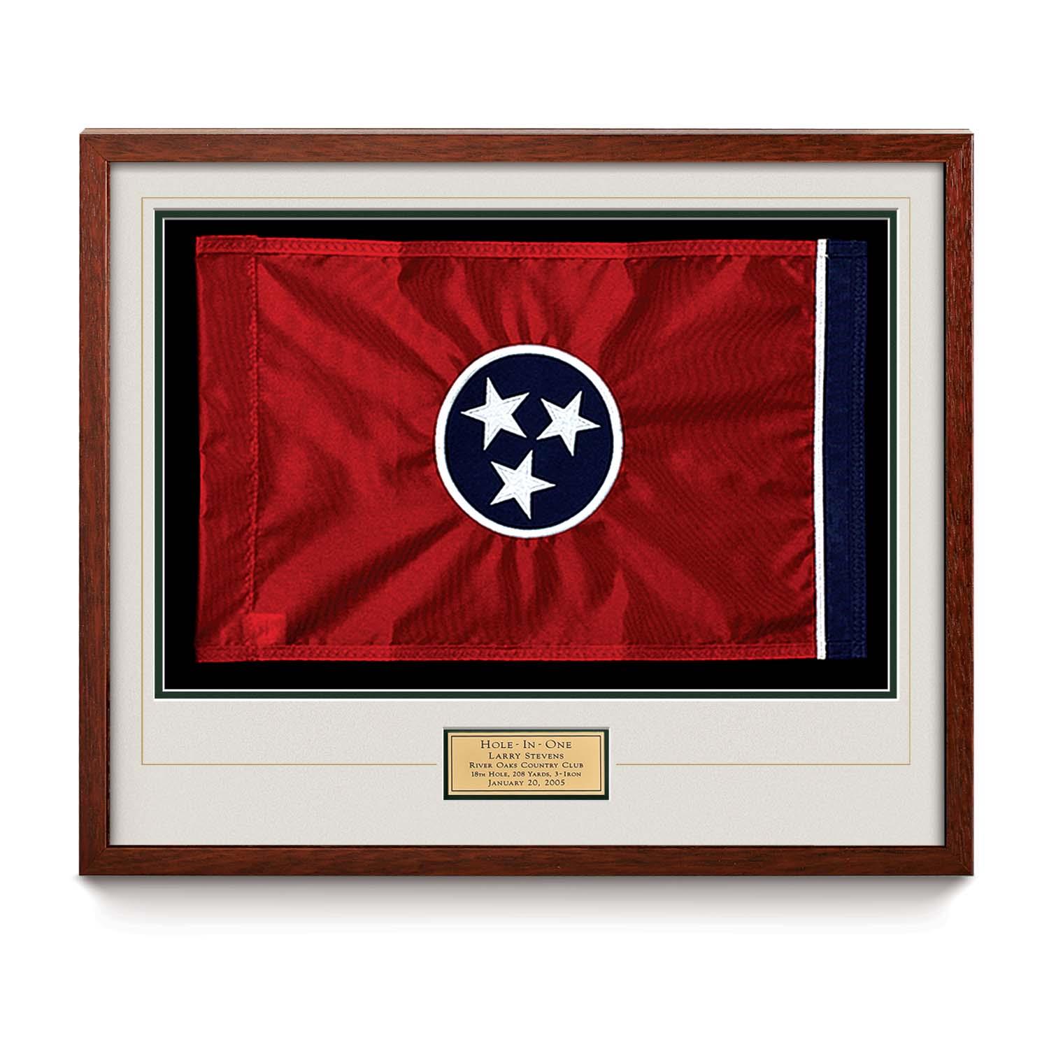 Picture of Framed Golf Flag - Hole in One