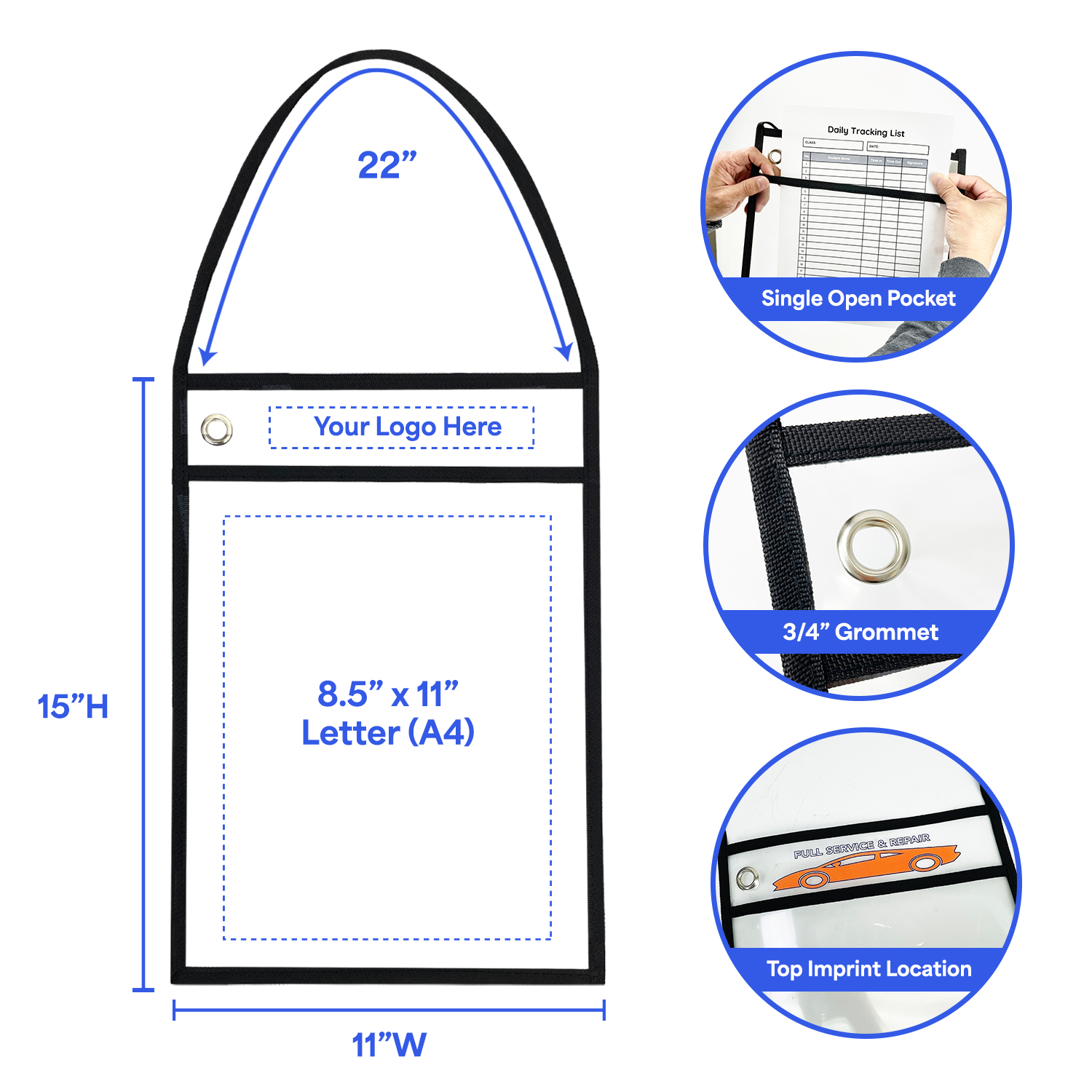 Picture of Work Order/Job Ticket Sleeve
