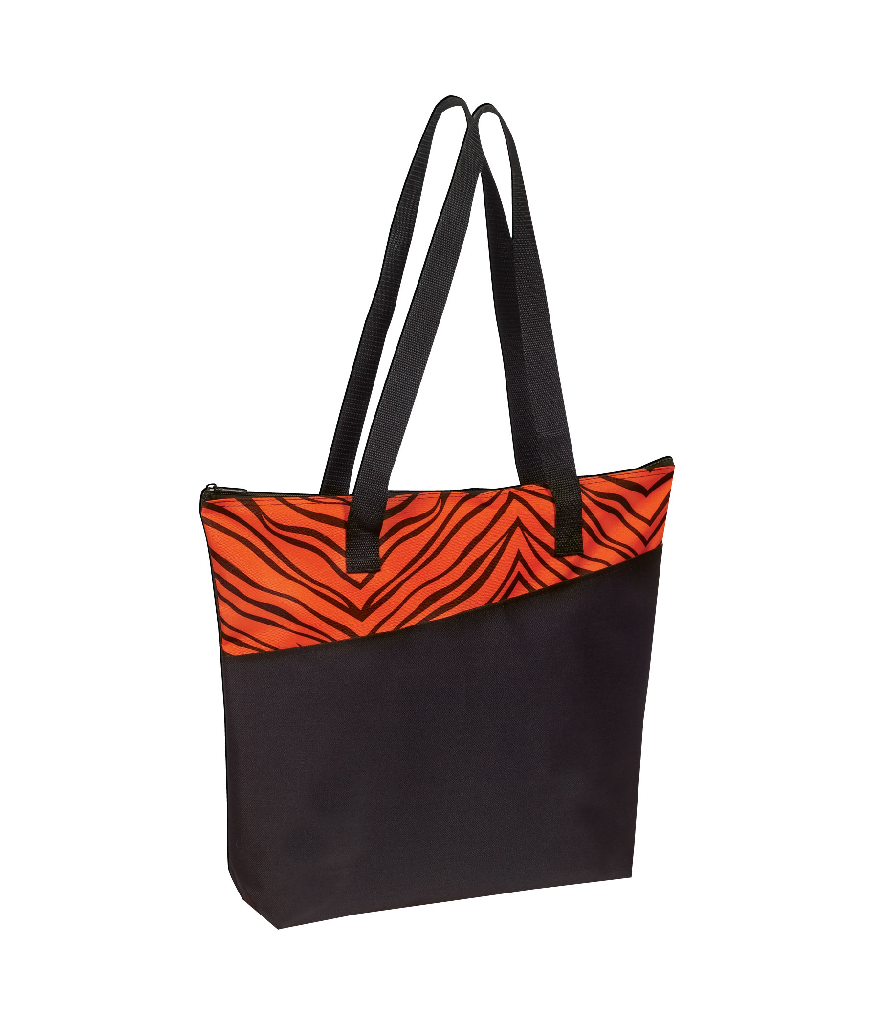 Picture of Designer Zipper Tote Bag CUSTOM OVERSEAS 1000PC MIN