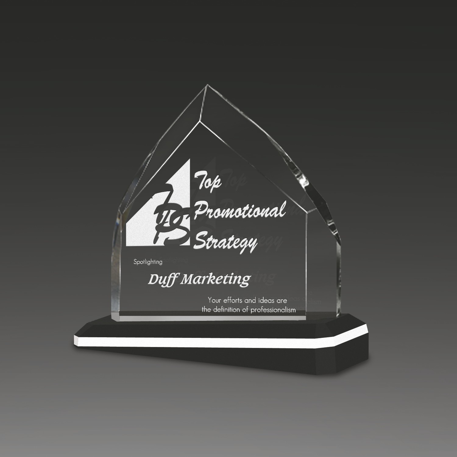 Picture of Crystal Mountain Award - Rough Ascent - Small