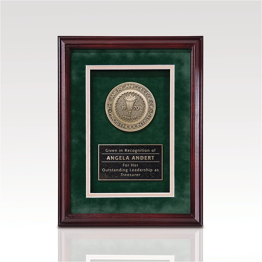 Picture of Framed Plate Plaque - 13"x16" - Fairfield I