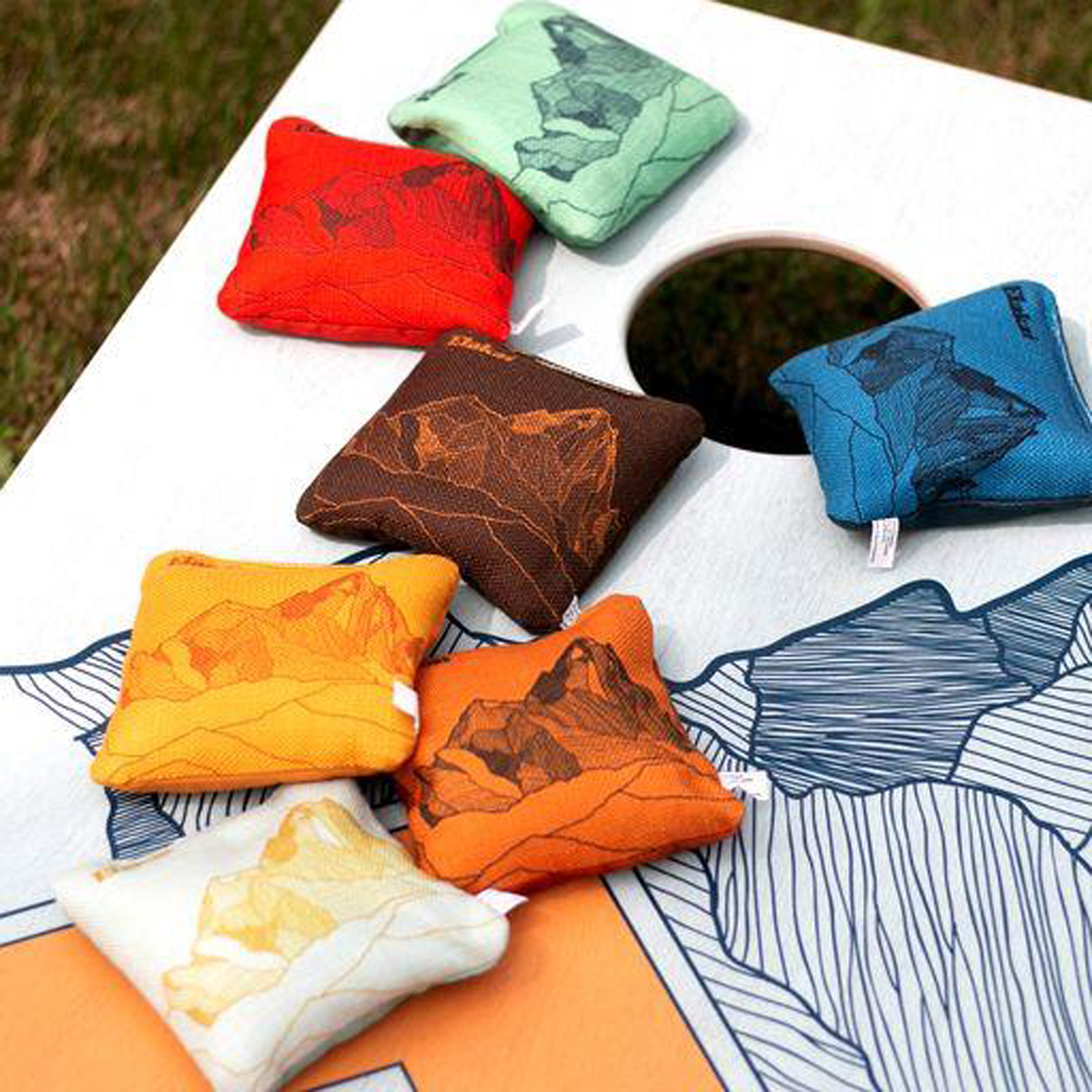 Picture of Regulation Size - Mount Elakai Cornhole Bags - (4)