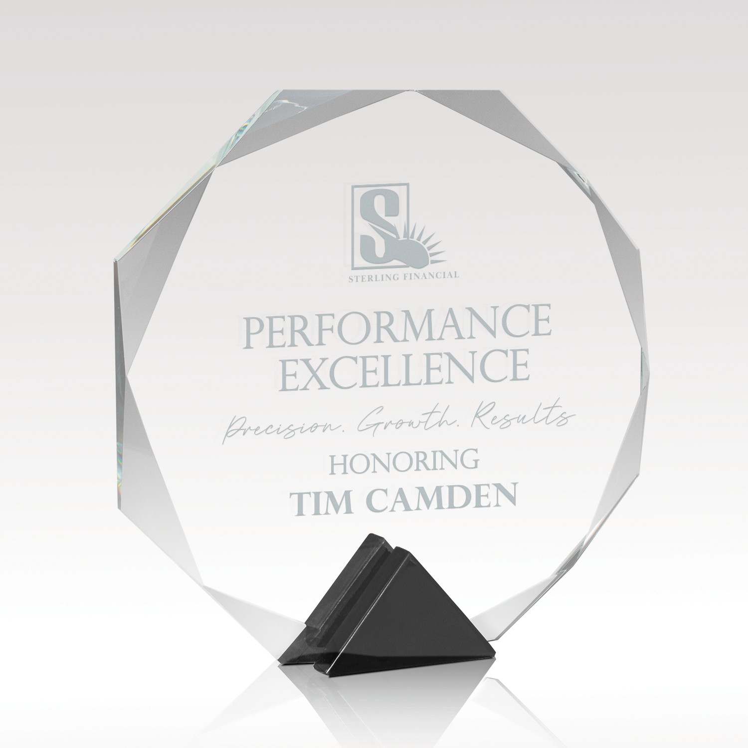 Picture of Asteria - Jade Octagon Award 6x6