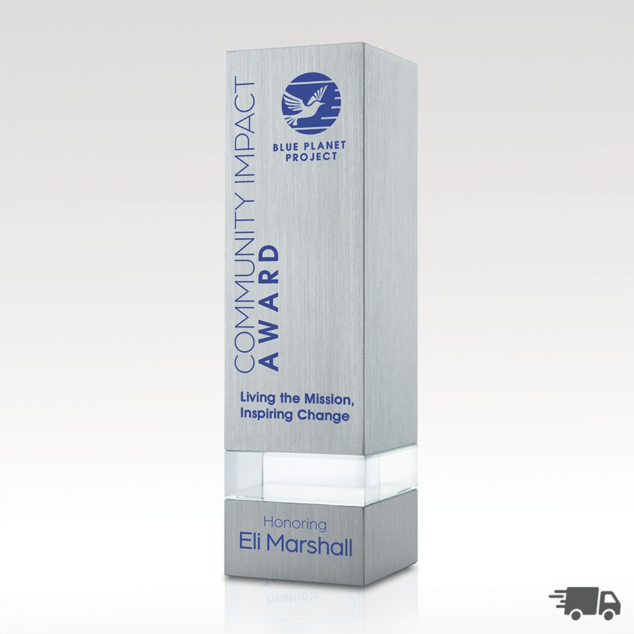 Picture of Silver Crystal Award - Ansley