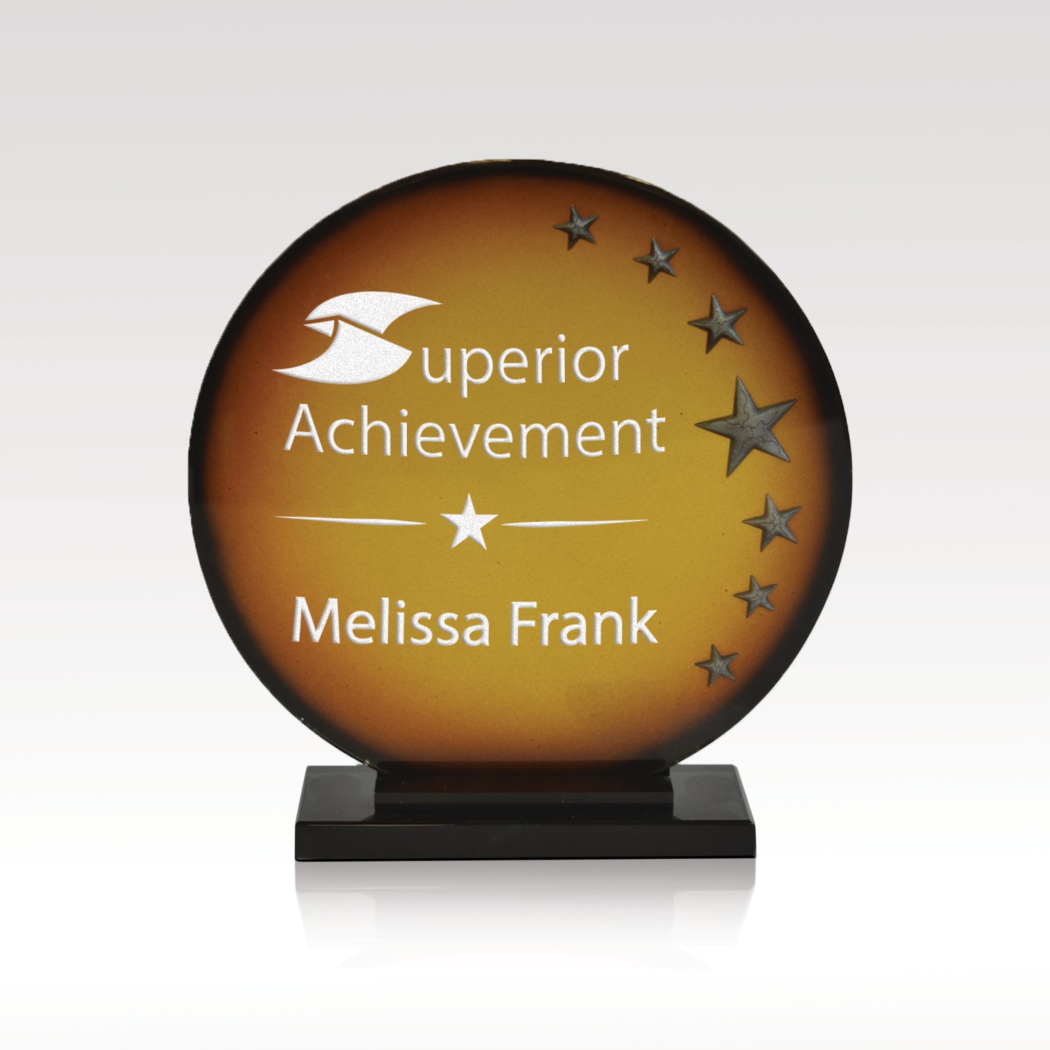 Picture of Sphere Art Glass Award - Endeavor