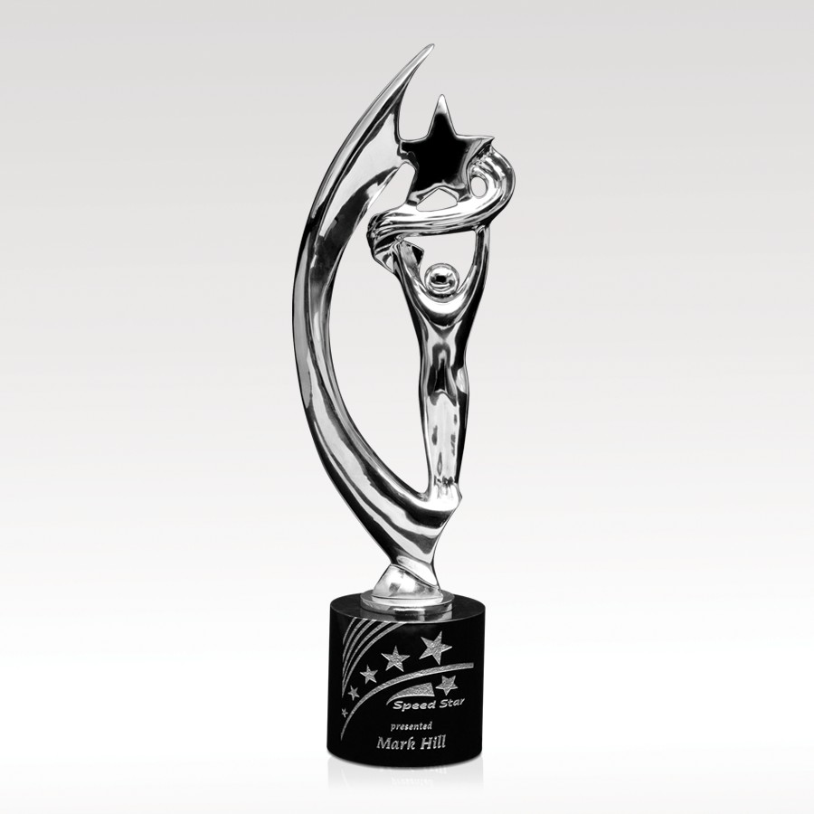 Picture of Chrome Sculpture Award - Raising the Bar