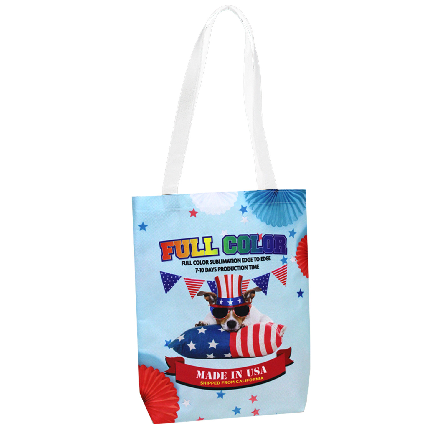 Picture of TERRA Made In USA PET Full Color Sublimation Tote – Small