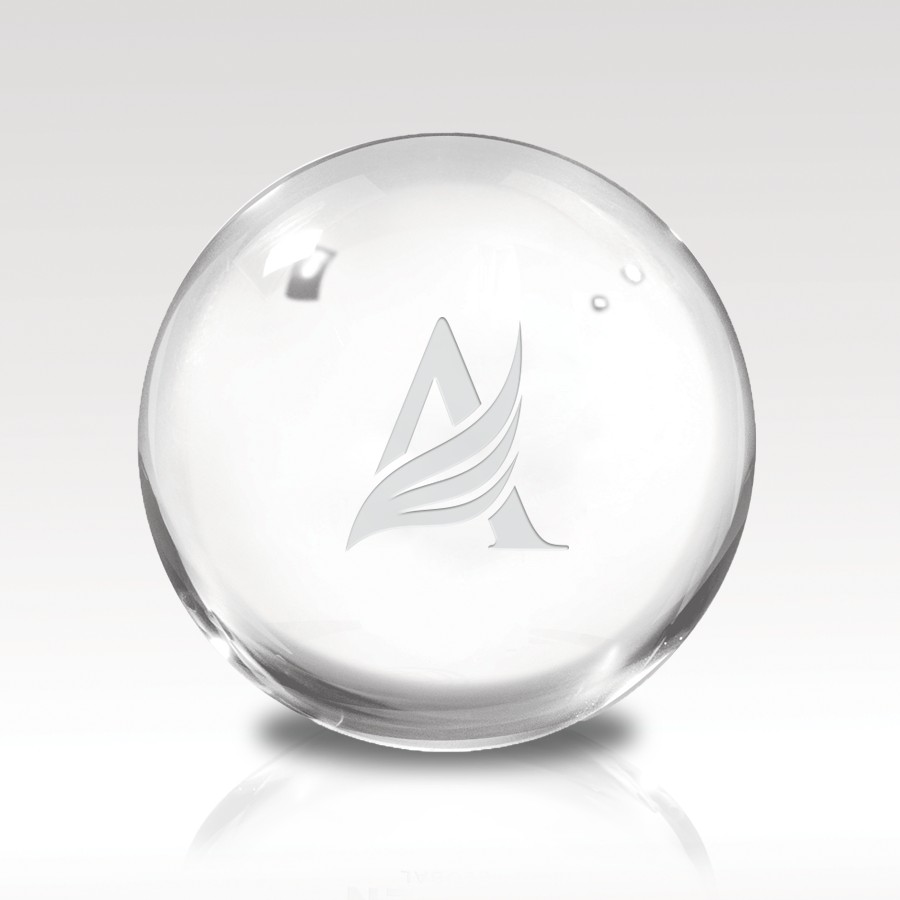 Picture of Glistening Crystal Ball Award 2-3/8"