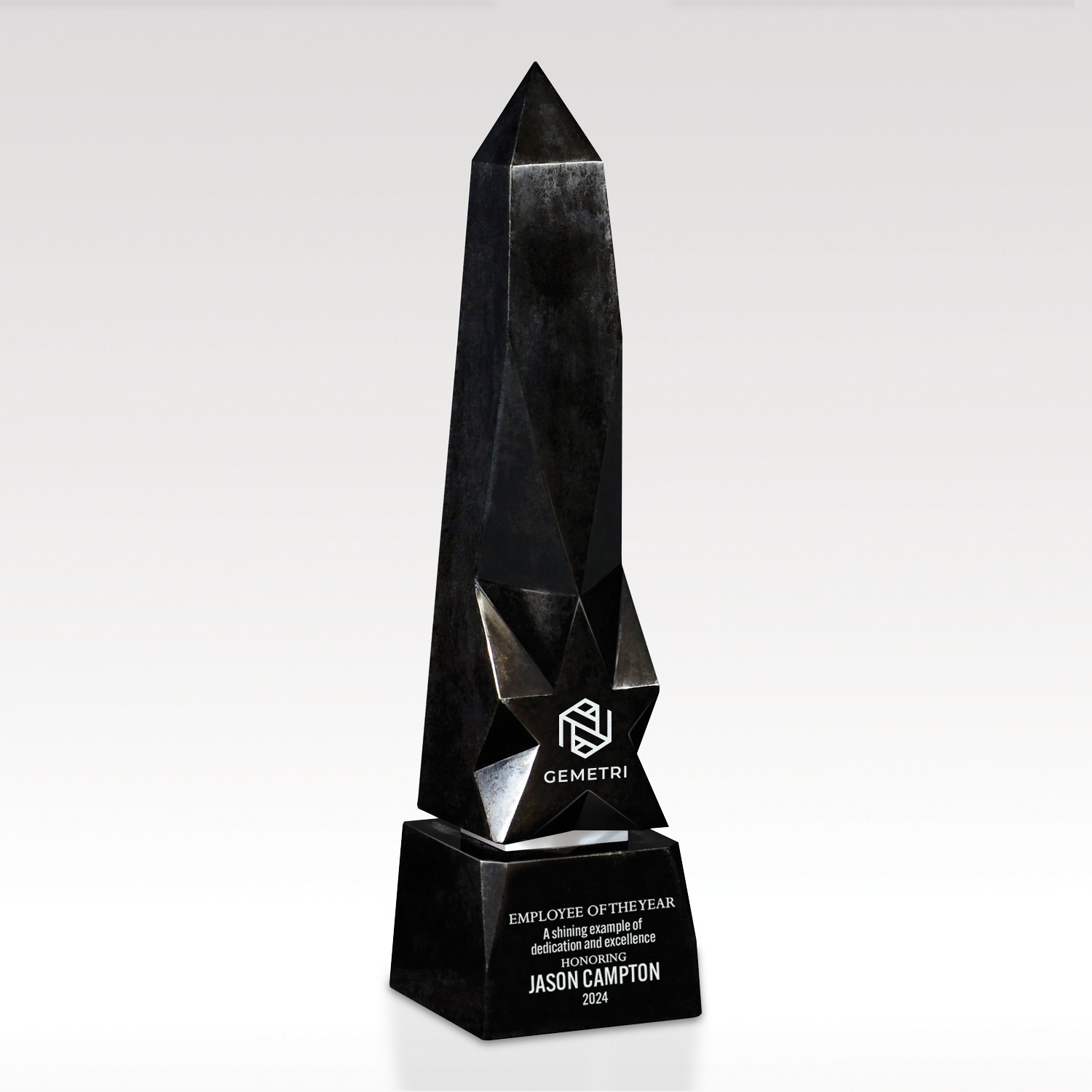 Picture of Black Stone Award - Guide Star 11"